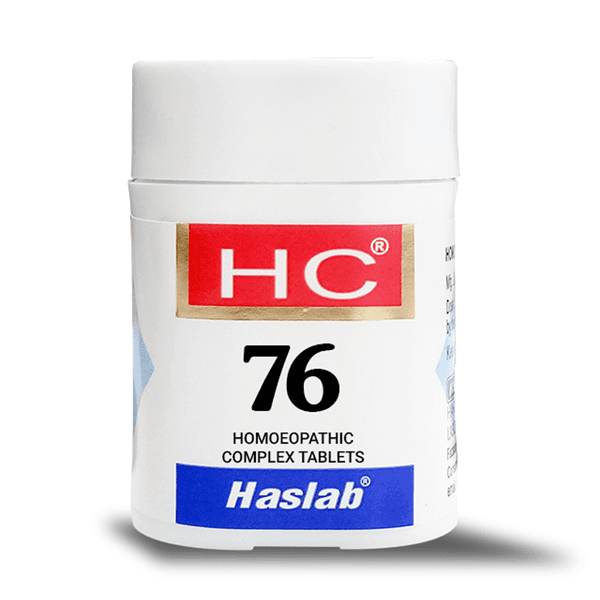 Haslab HC 76 Plantago Complex Tablets
