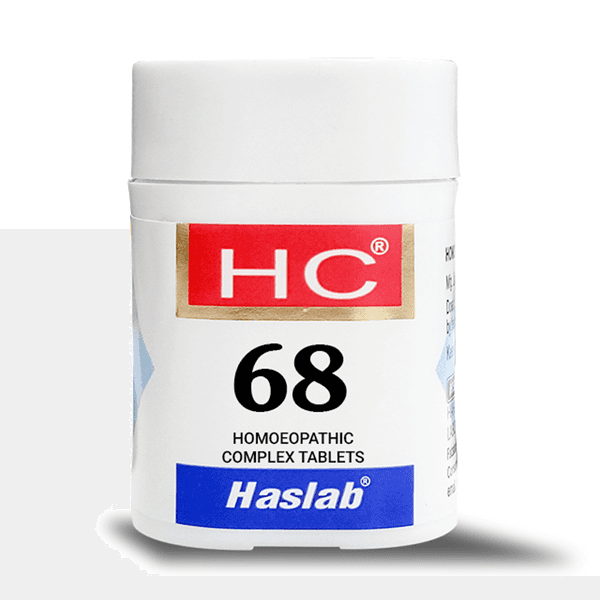 Haslab HC 68 Calcarea Flour Complex Tablets