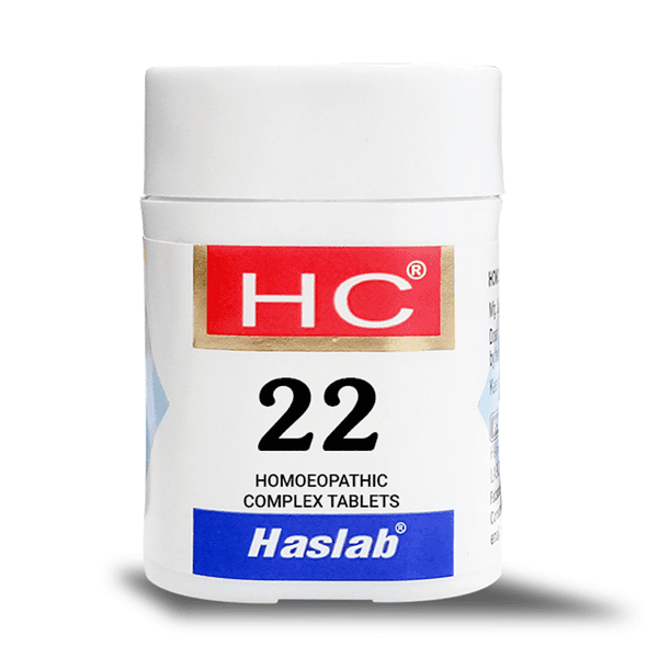 Haslab HC 22 Mercurius Complex Tablets