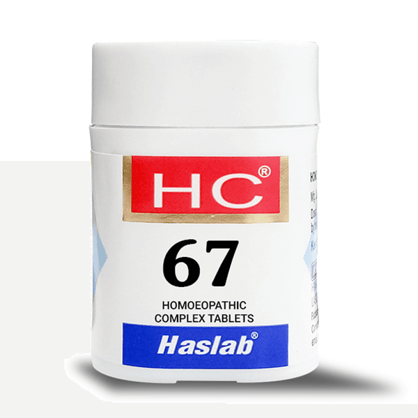 Haslab HC 67 Homolax Tablets product image 1