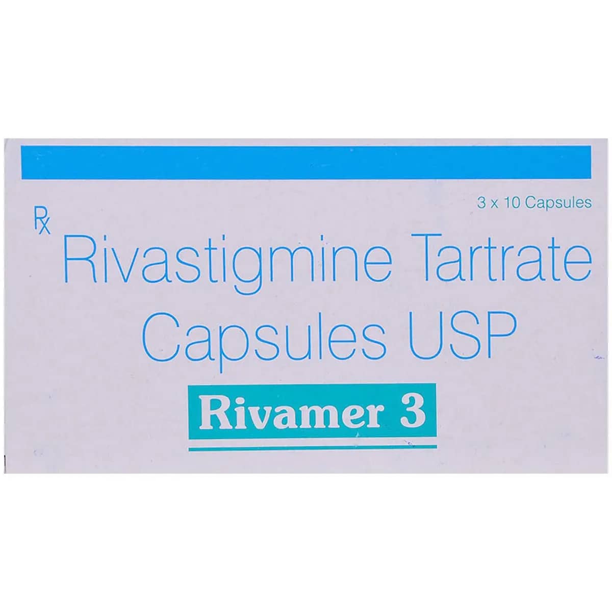 Rivamer (Rivastigmine) 3 mg Capsules
