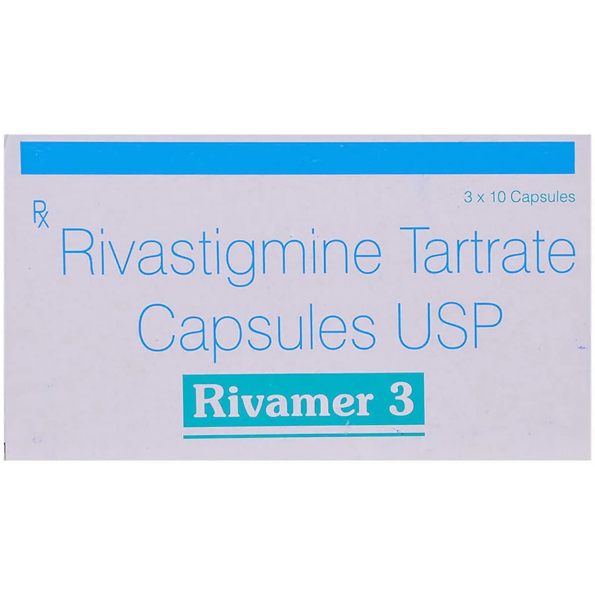 Rivamer (Rivastigmine) 3 mg Capsules product image 1