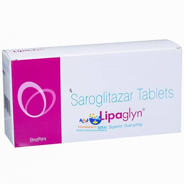 Lipaglyn Tablets (Saroglitazar)