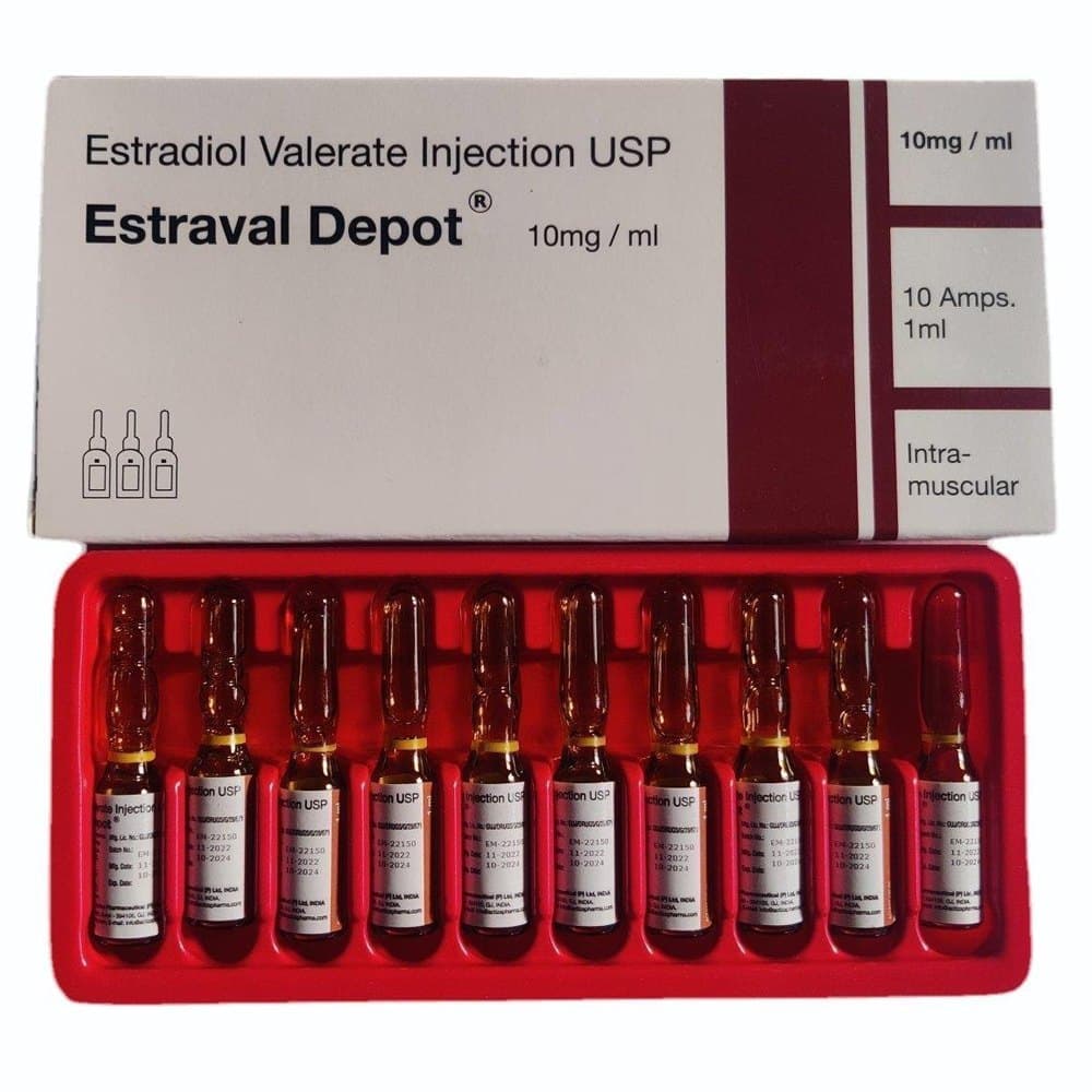 ESTRAVAL DEPOT INJECTION (Estradiol Valerate Injection) product image 1