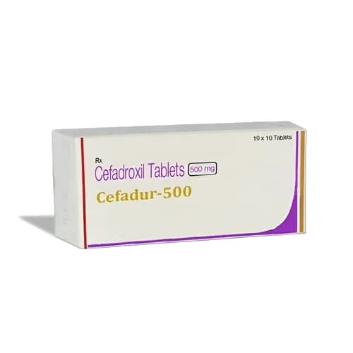 Cefadur 500 mg Tablets (Cefadroxil) product image 1