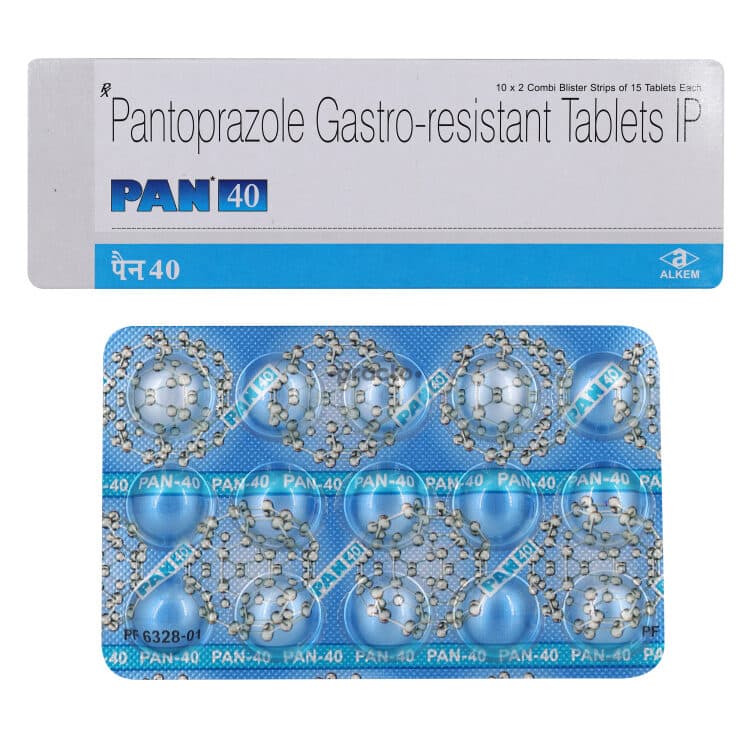 Pan (Pantoprazole) Tablets 40 mg product image 1