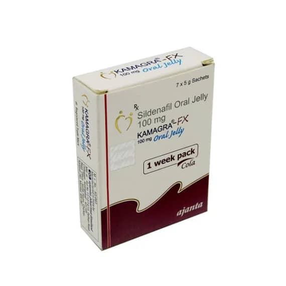 Kamagra Fx 100 mg (Sildenafil Oral Jelly)