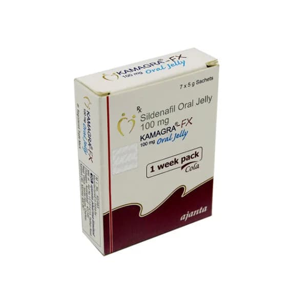 Kamagra Fx 100 mg (Sildenafil Oral Jelly) product image 1
