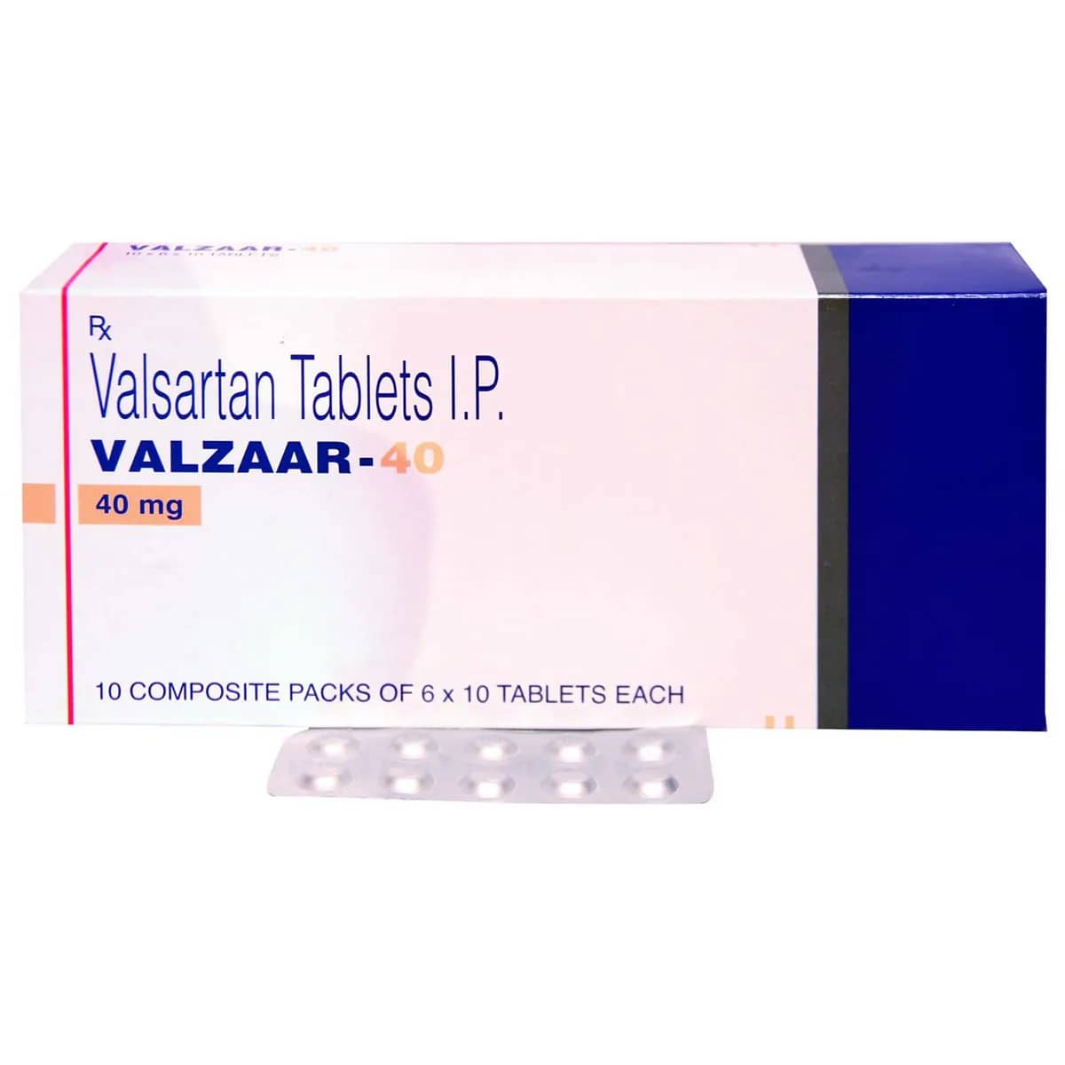 Valzaar (Valsartan) 40 mg Tablets