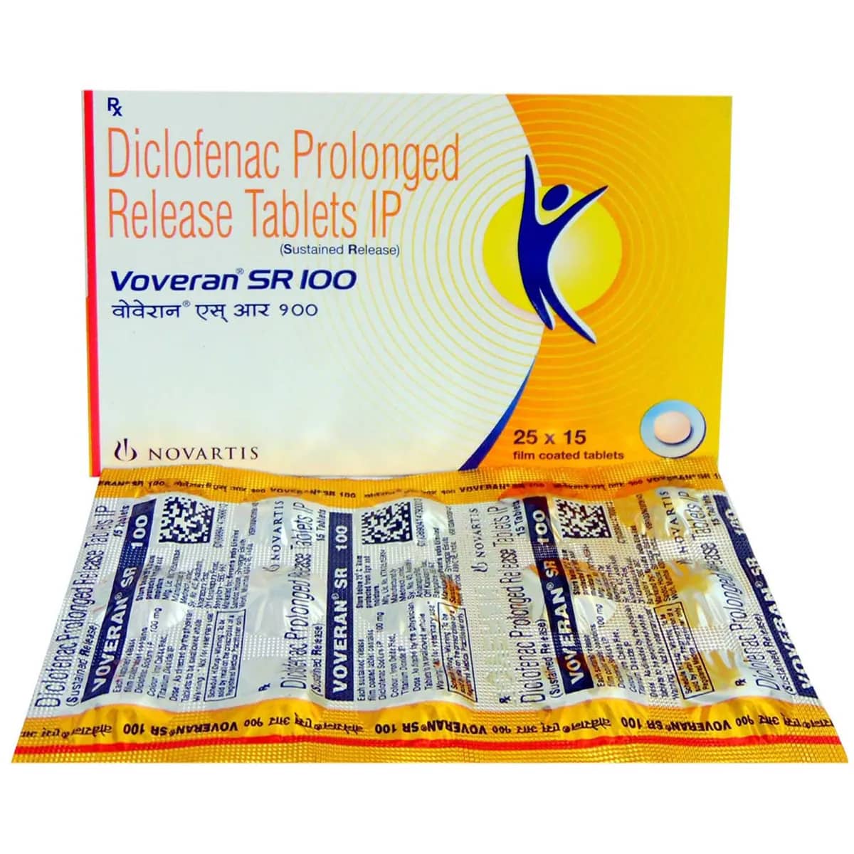 Voveran (Diclofenac) Tablets 100 mg