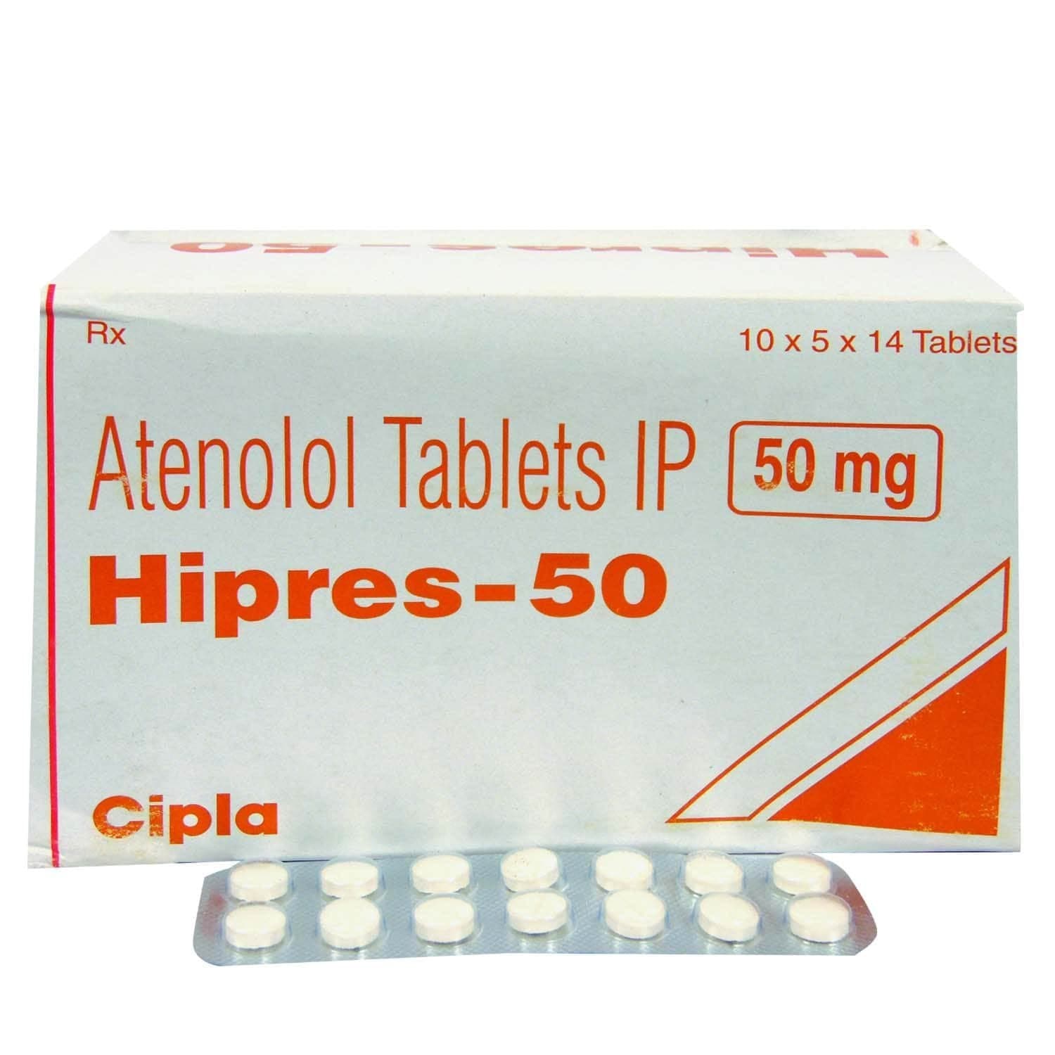 Atenolol 50 mg Tablets product image 1