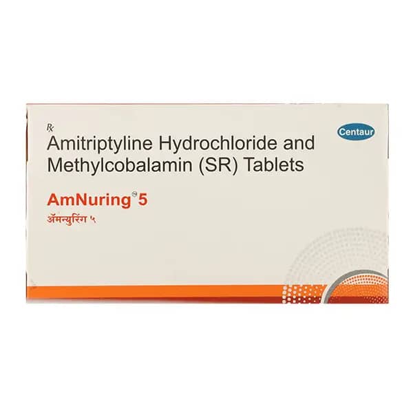 Amnurite Tablets SR (Amitriptyline/Methylcobalamin)