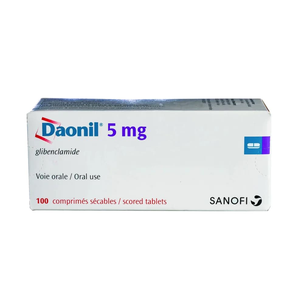 Semi Daonil (Glibenclamide) Tablets 5 mg product image 1