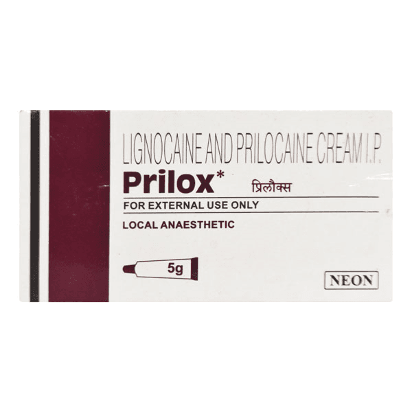 Prilox Cream (Prilocaine/Lidocaine) 5g product image 1