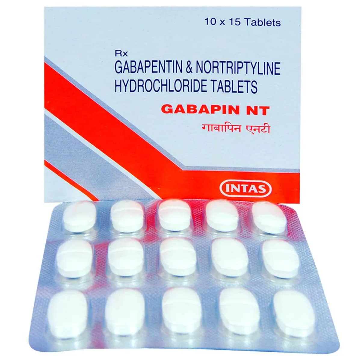 Gabapin NT Tablets (Gabapentin/Nortriptyline)
