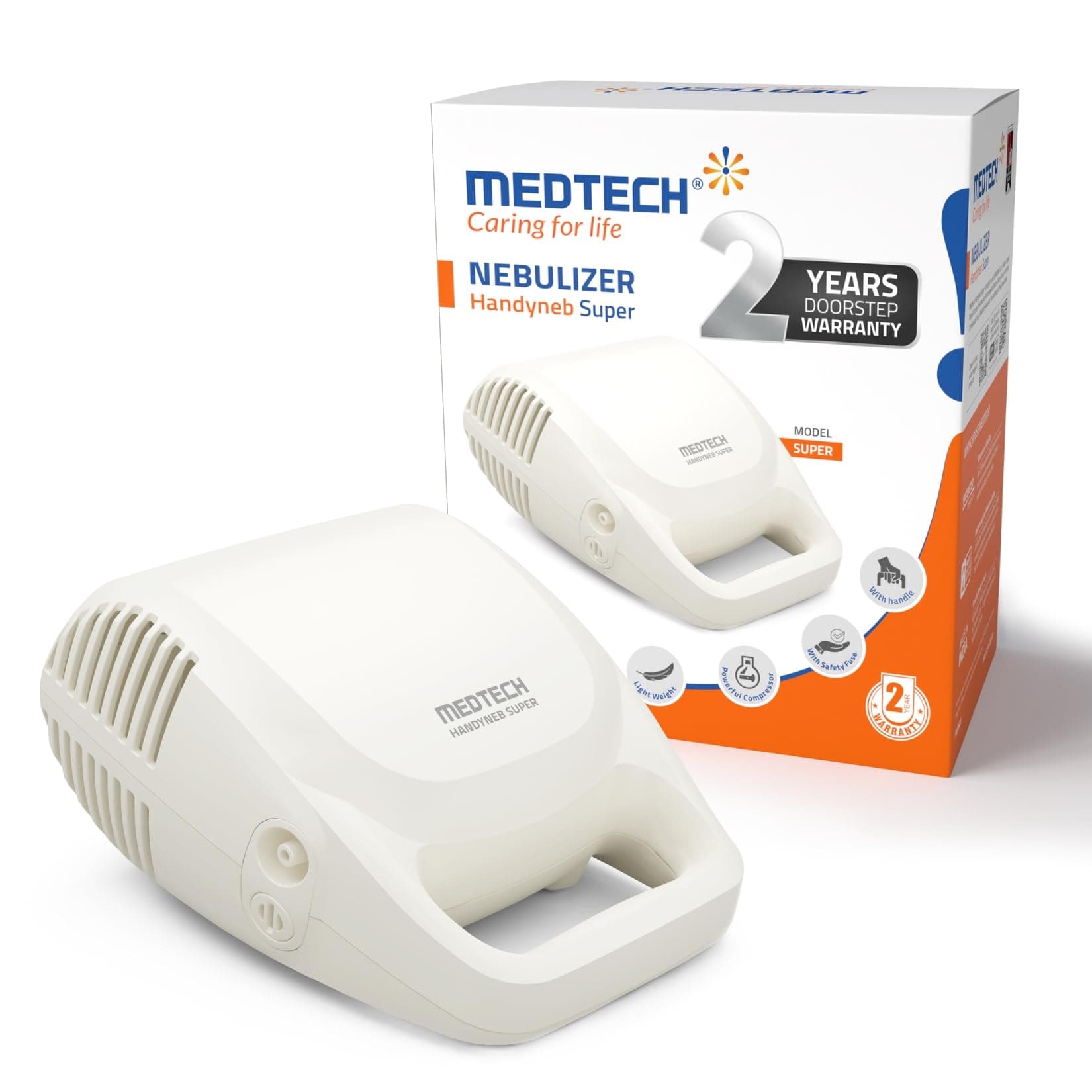 Medtech Handyneb Super Nebulizer White, Grey product image 1