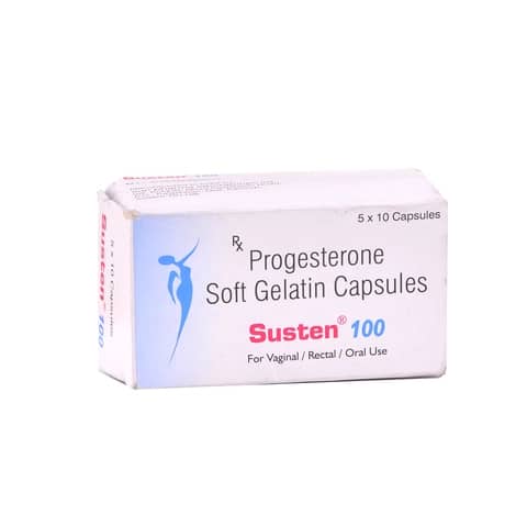 Susten (Progesterone) Capsules 100 mg