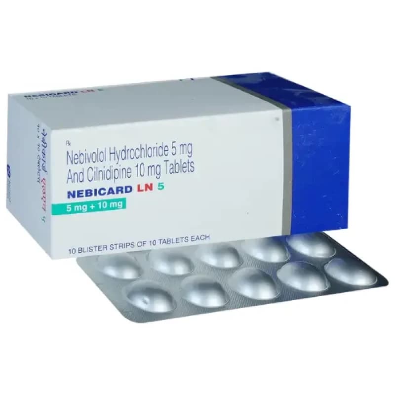 Nebicard (Nebivolol) 5 mg Tablets product image 1
