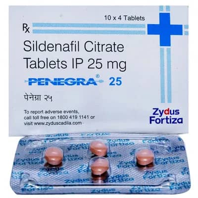 Penegra 25 mg Tablets