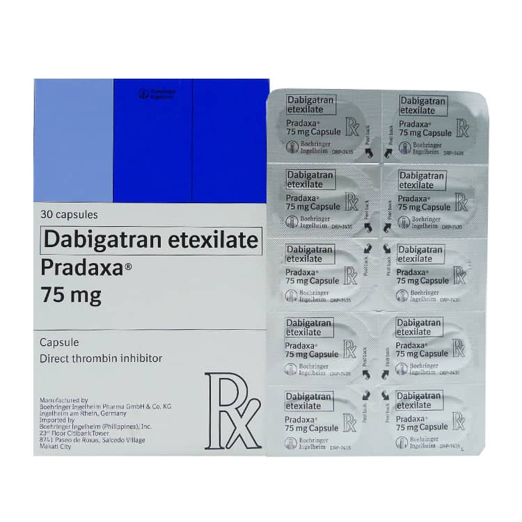 Pradaxa (Dabigatran Etexilate) 75 mg Capsules