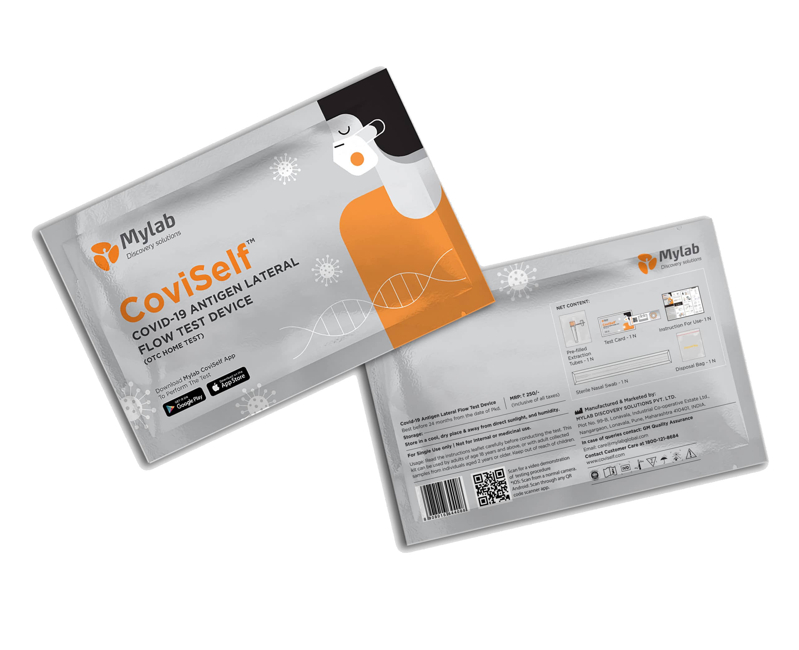 CoviSelf Covid-19 Rapid Antigen Self Test Kit