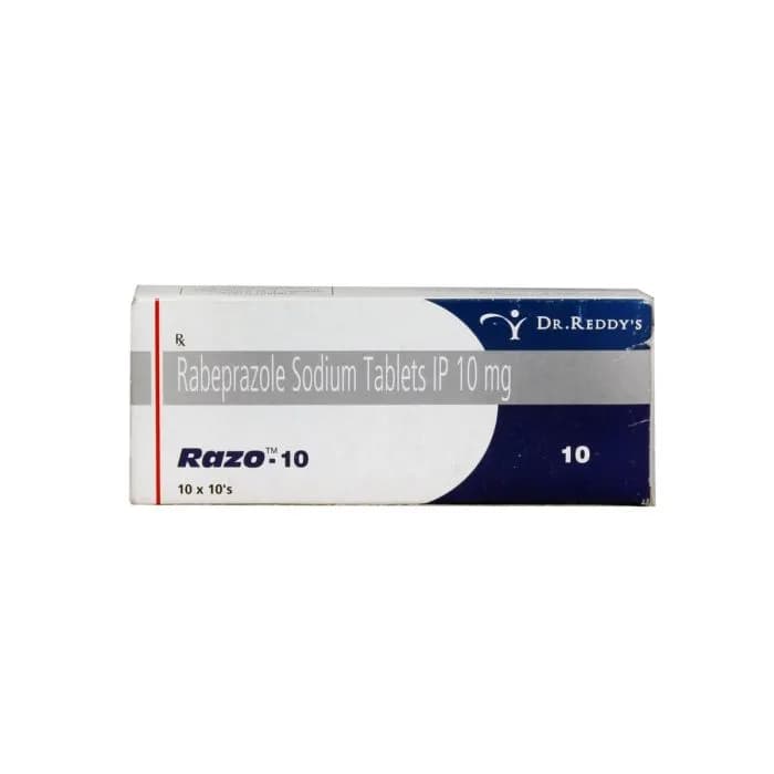Razo (Rabeprazole) Tablets 10 mg product image 1