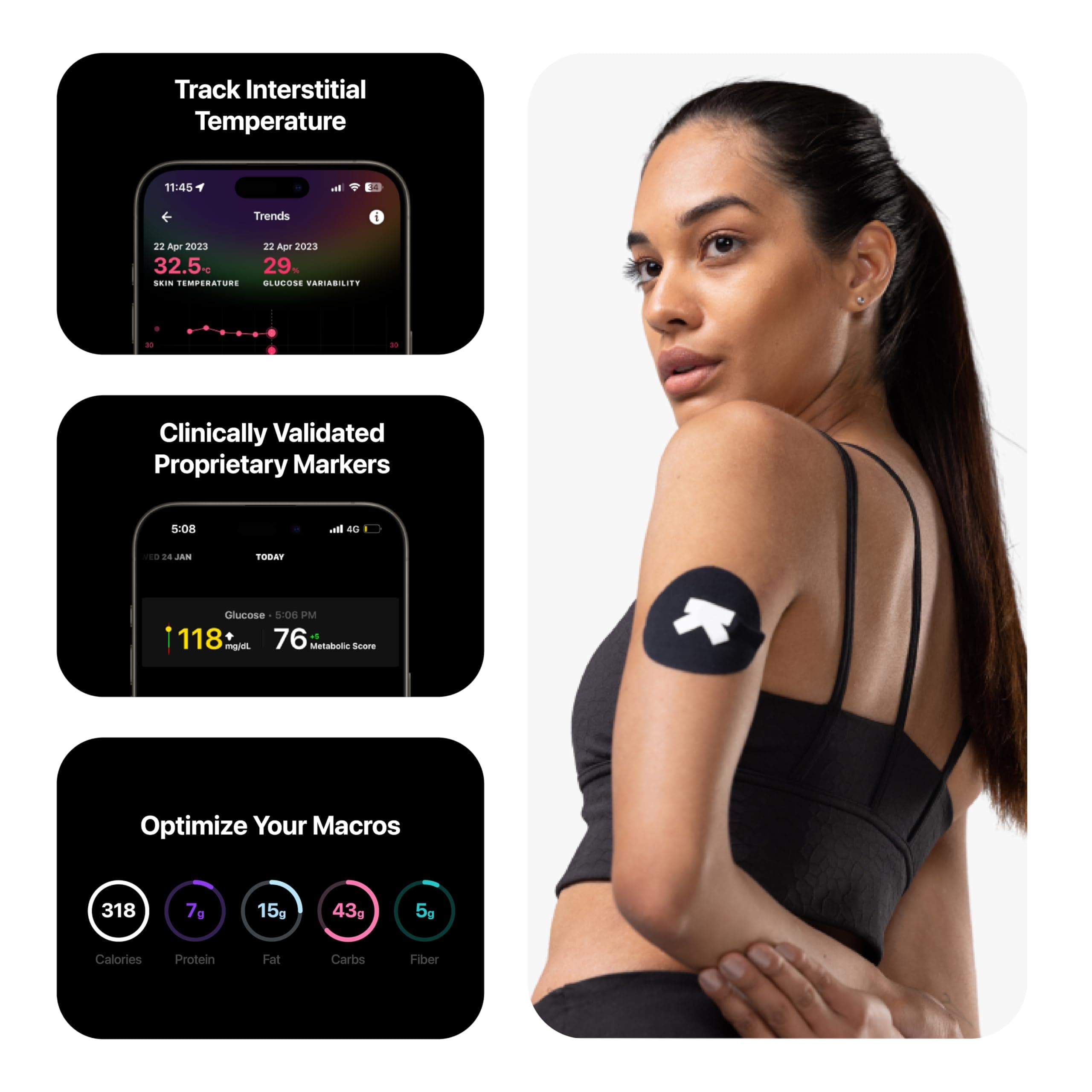 Ultrahuman M1 Continuous Glucose Monitor product image 1