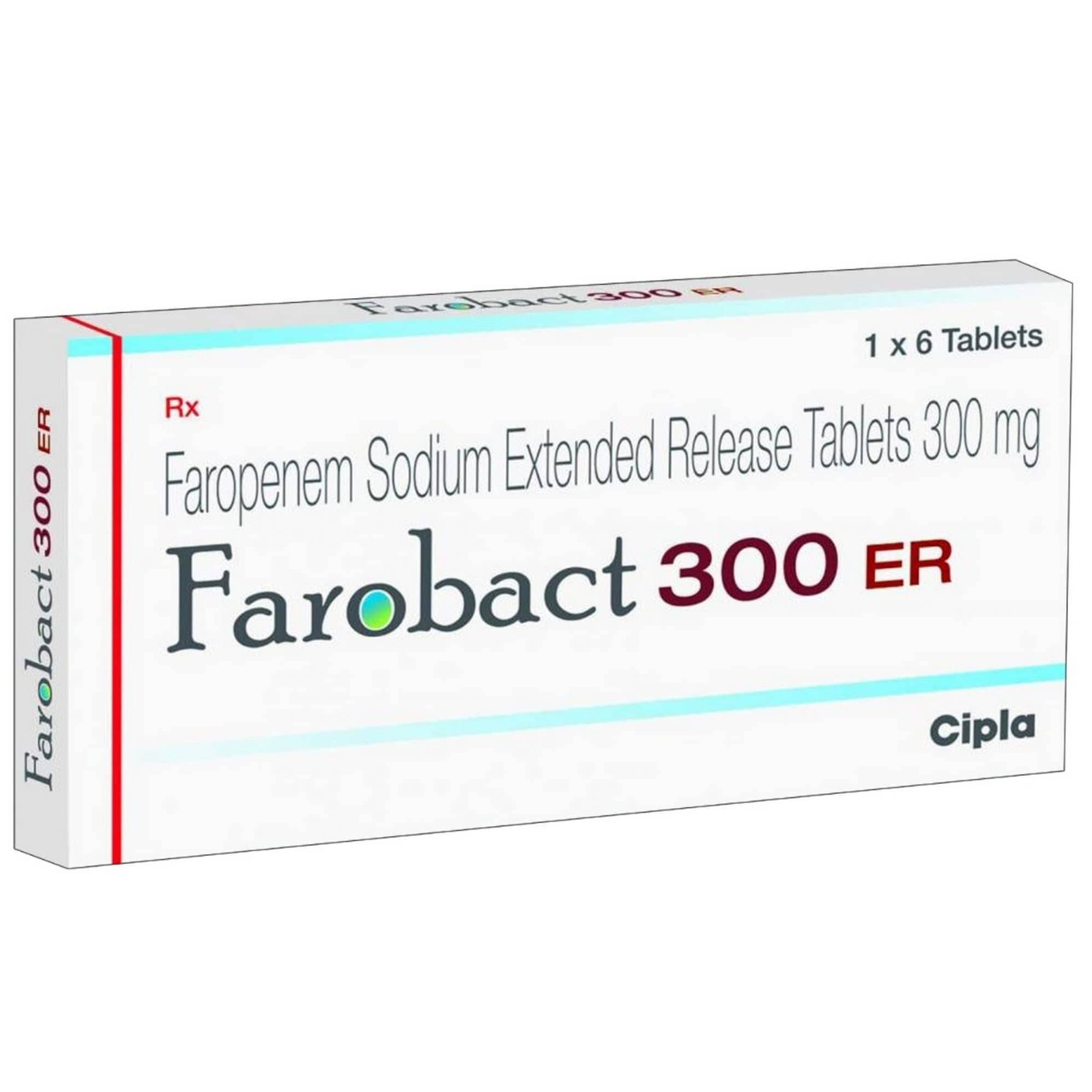 Farobact 300 mg Tablets (Faropenem)
