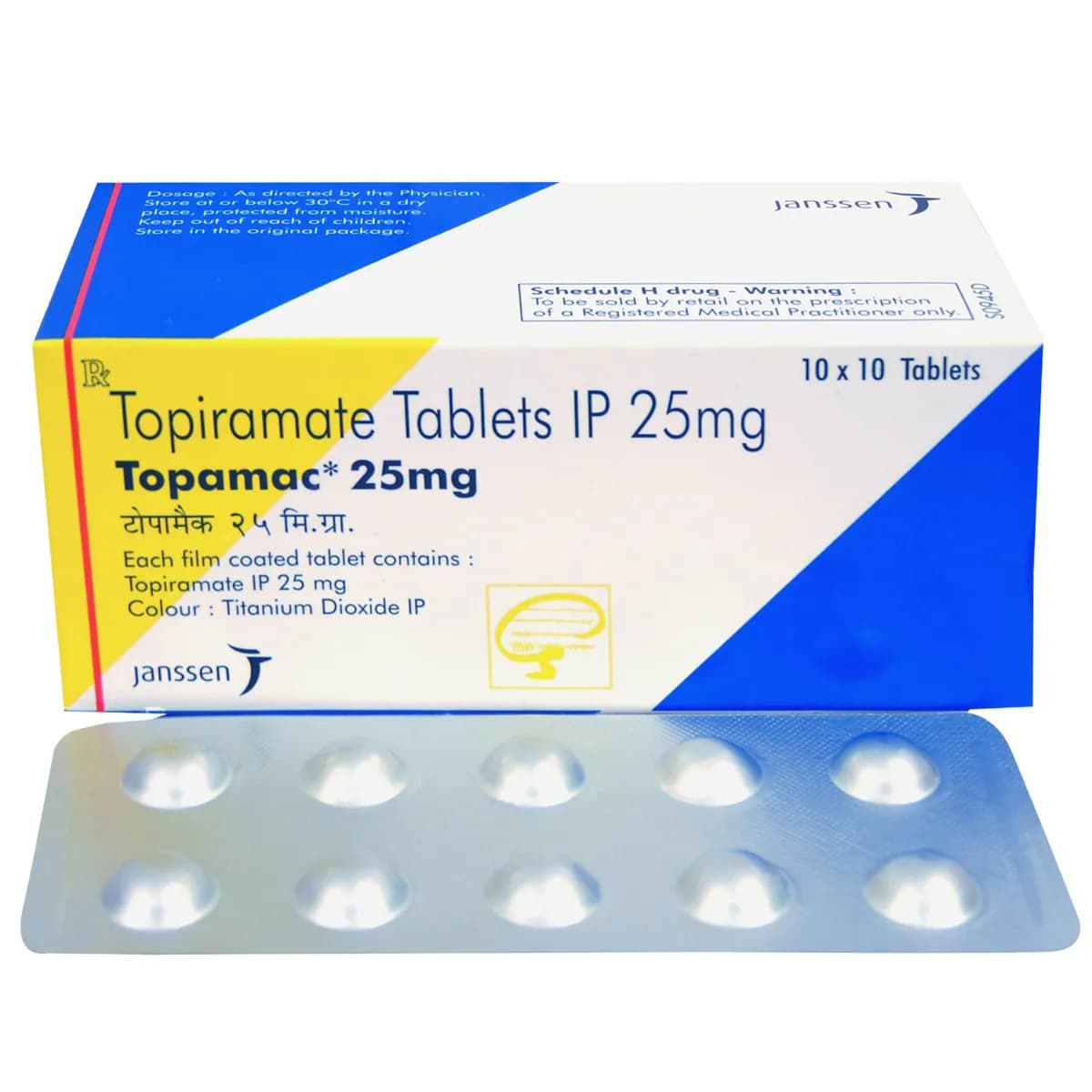Topamac (Topiramate) Tablets 25 mg product image 1