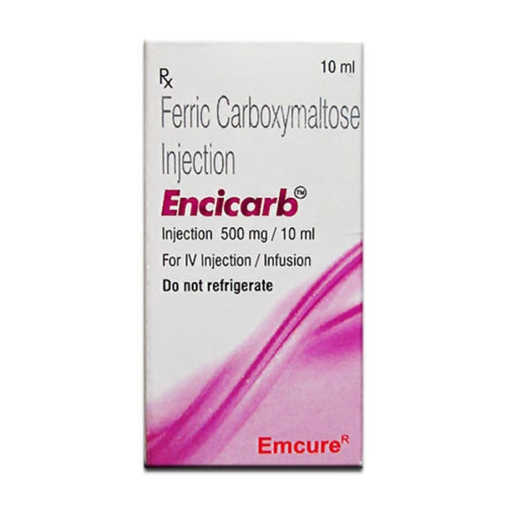 Encicarb Injection (Ferric Carboxymaltose) 50 ml product image 1