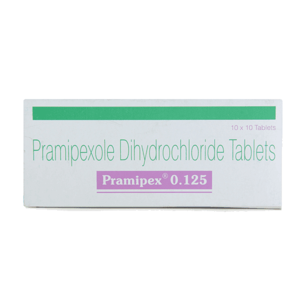 Pramipex (Pramipexole) Tablets 0.125 mg product image 1