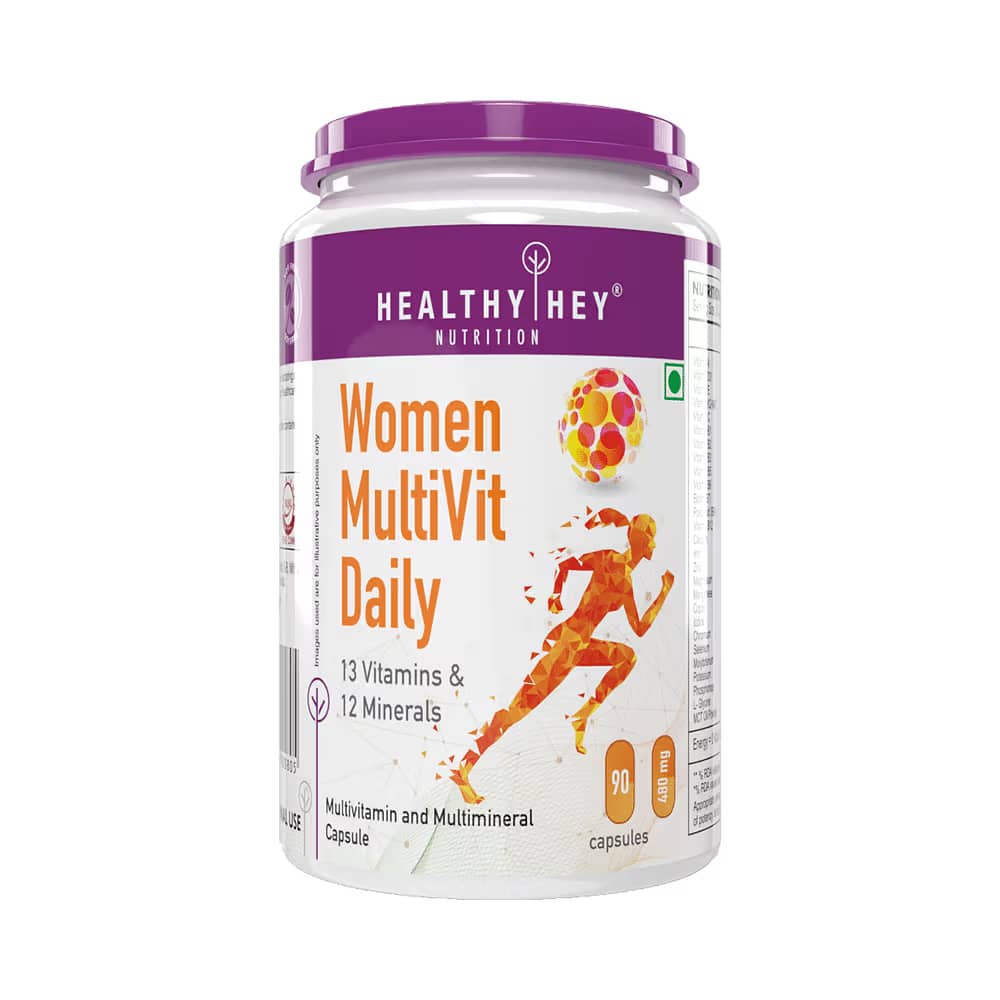 HealthyHey Nutrition Women Multi Vit Daily 480mg Capsules