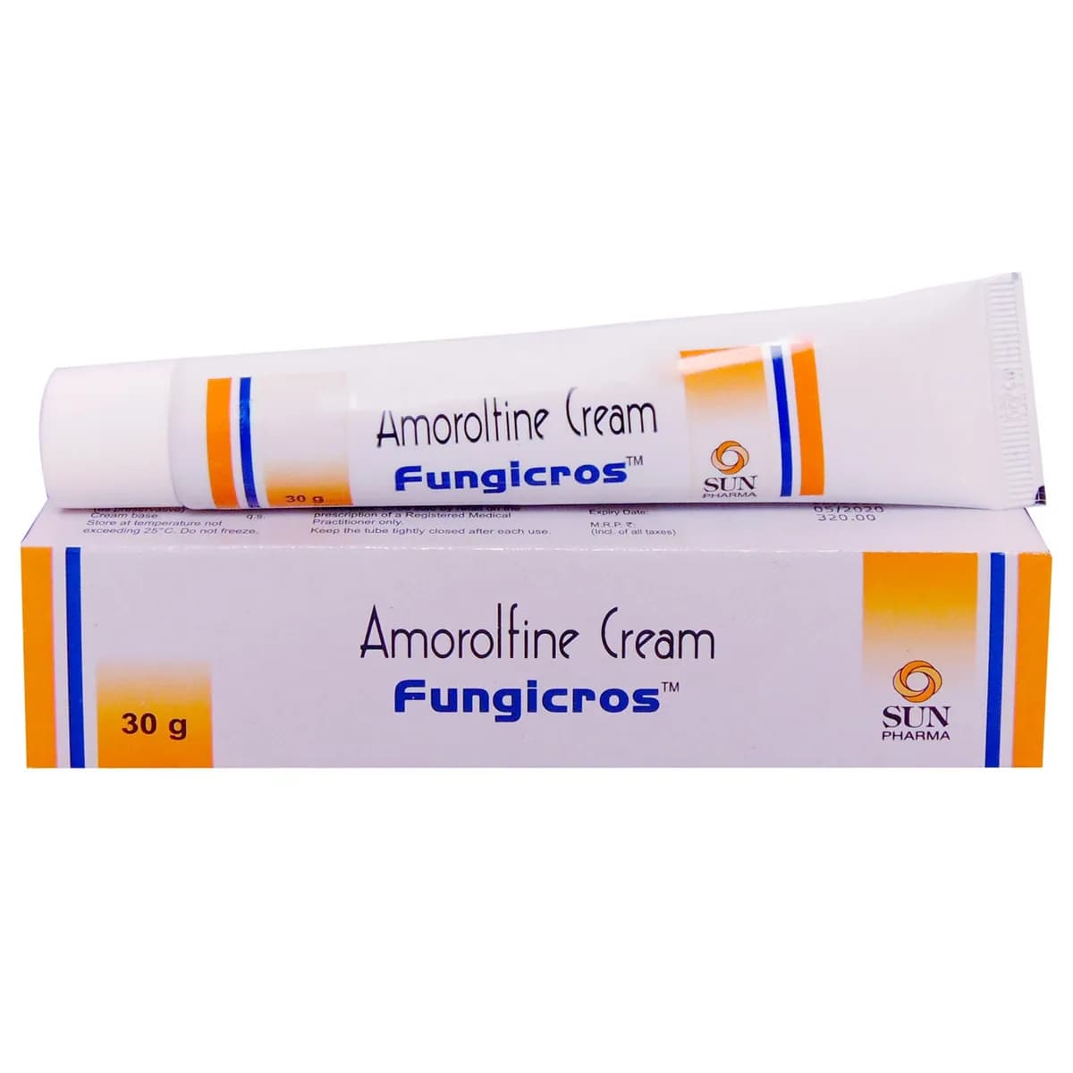 Fungicros Cream 1% (Amorolfine/Phenoxyethanol) product image 1