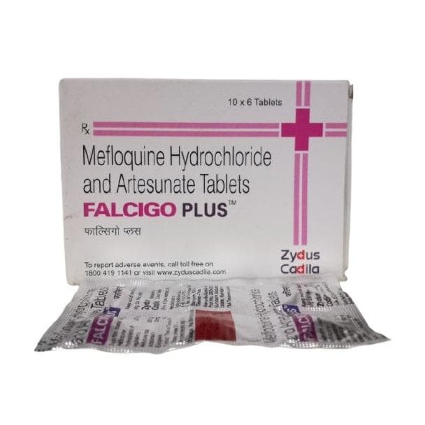 Falcigo Plus (Artesunate & Mefloquine)Tablets product image 1