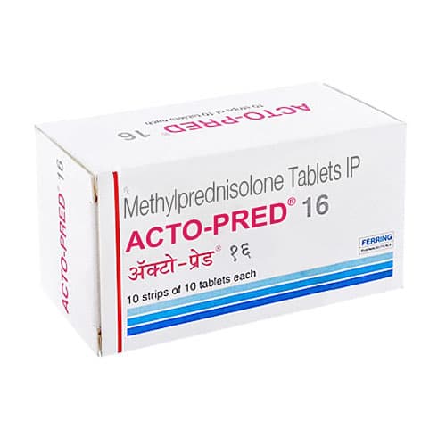 Acto Pred (Methylprednisolone) 4 mg Tablets product image 1