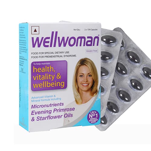 Wellwoman Health Supplement with Vitamins & Minerals product image 1