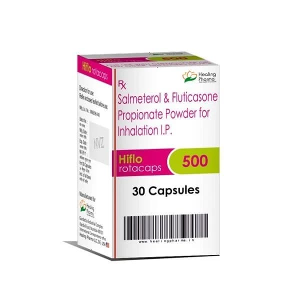 Hiflo Rotacaps 500 Mcg product image 1