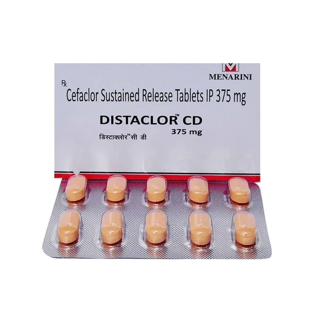 Distaclor 125 mg Tablets (Cefaclor)