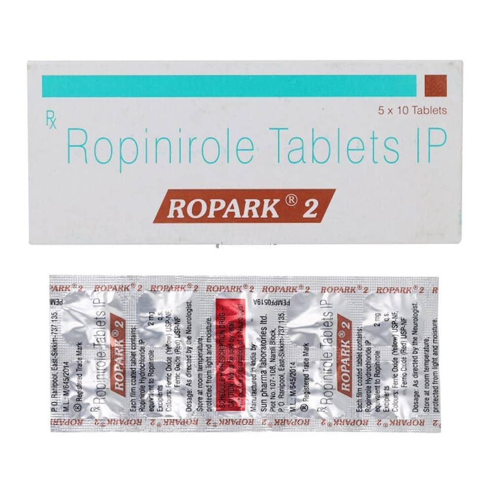 Ropinirole 2 mg Tablets
