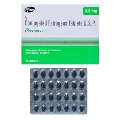 Premarin (Conjugated Estrogen) 0.30mg Tablets