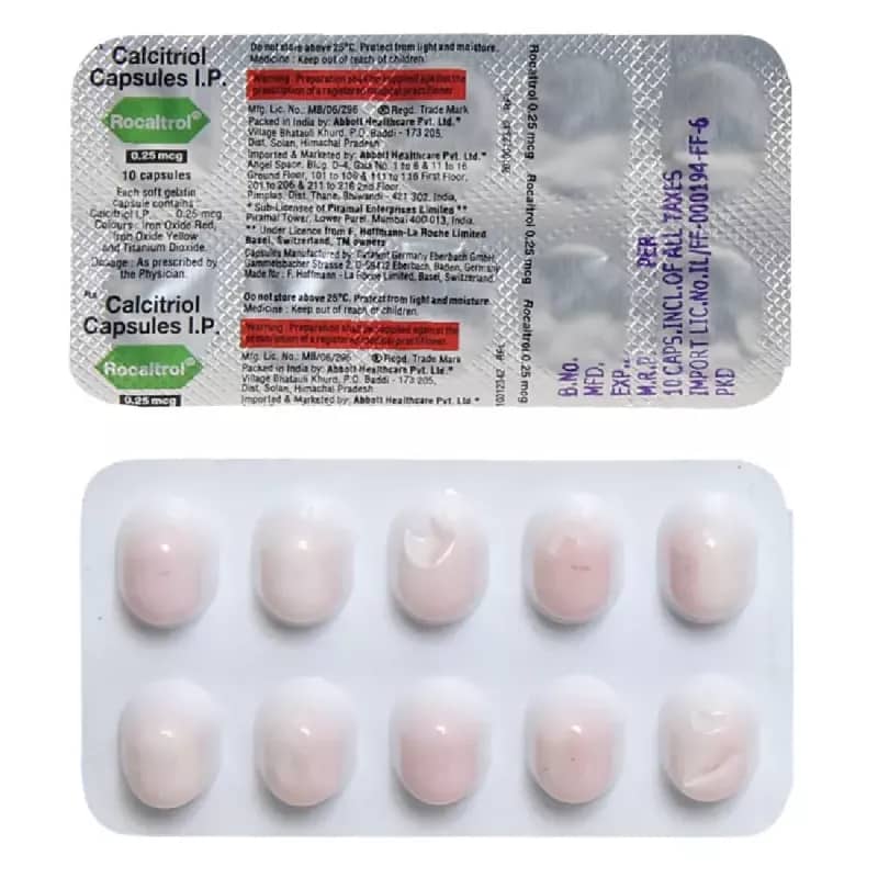 Rocaltrol (Calcitriol) 0.25 mg Capsules
