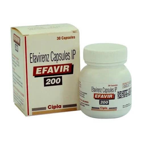 Efavir (Efavirenz) 200 mg Capsules