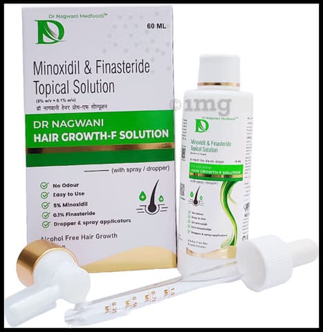 Rocdil F Solution (Minoxidil/Finasteride) Bottle product image 1