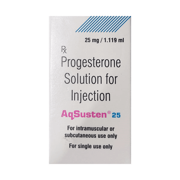 Aqsusten Injection (Progesterone) 25 mg product image 1