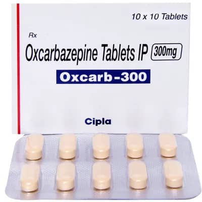 Oxcarb (Oxcarbazepine) Tablets 300 mg