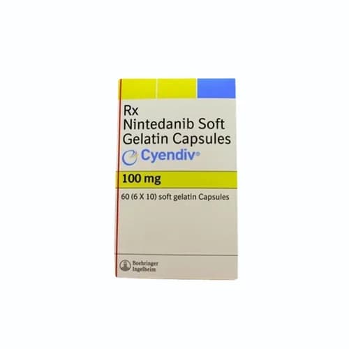 Cyendiv (Nintedanib) 100 mg Capsules product image 1