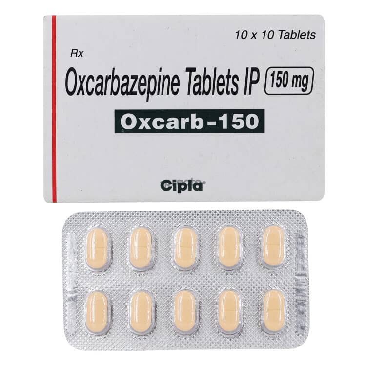 Oxcarb (Oxcarbazepine) Tablets 150 mg