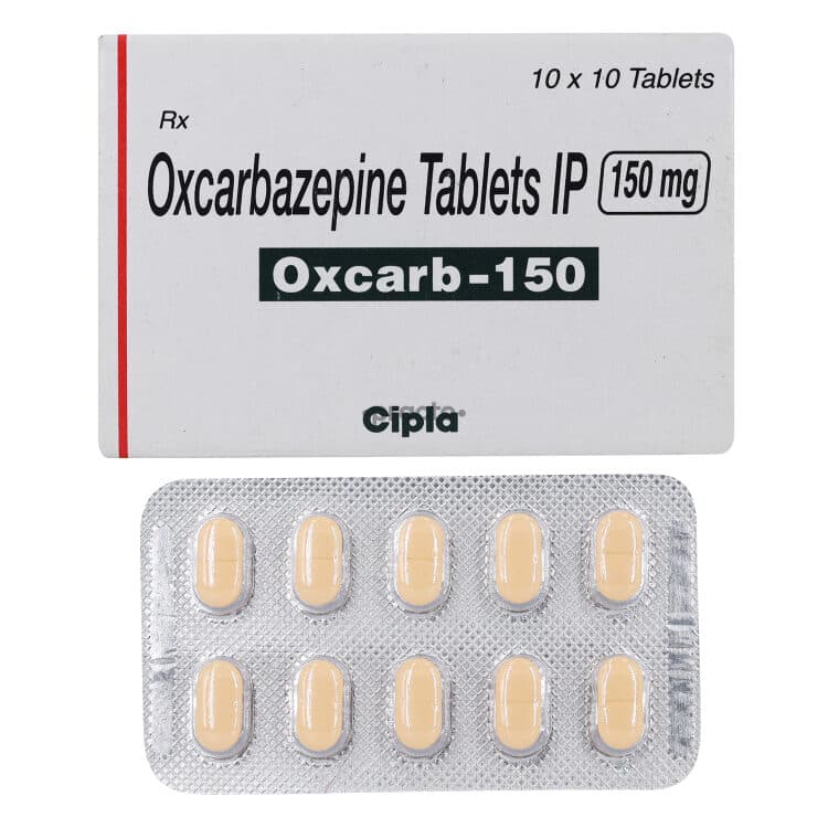 Oxcarb (Oxcarbazepine) Tablets 150 mg product image 1