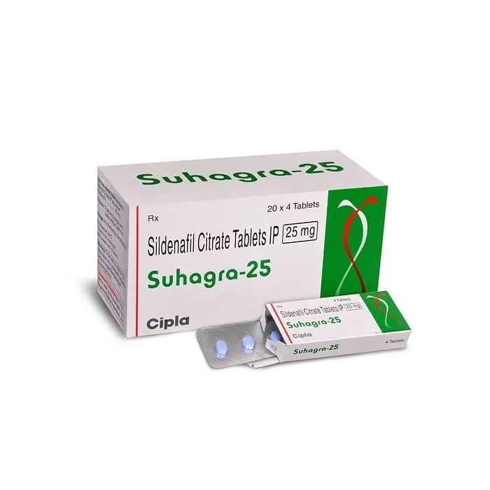 Suhagra 25 mg Tablets