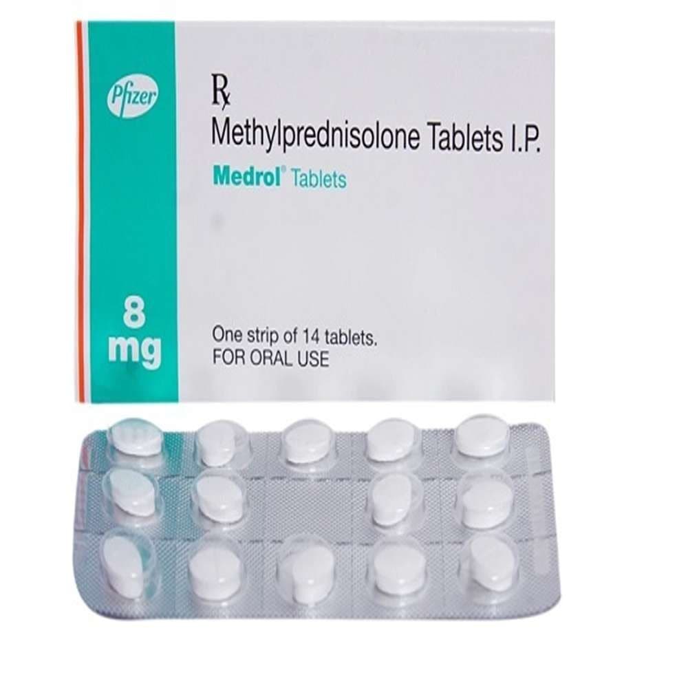Medrol 8 mg Tablets product image 1